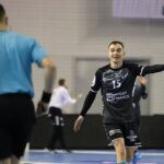 12.03.2022. Kielce. Mecz I ligi piłki ręcznej: AZS UJK Kielce - Olimpia Medex Piekary Śląskie / Wiktor Taszłow / Radio Kielce