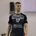 12.03.2022. Kielce. Mecz I ligi piłki ręcznej: AZS UJK Kielce - Olimpia Medex Piekary Śląskie / Wiktor Taszłow / Radio Kielce