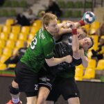 12.03.2022. Kielce. Mecz I ligi piłki ręcznej: AZS UJK Kielce - Olimpia Medex Piekary Śląskie / Wiktor Taszłow / Radio Kielce