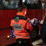 13.03.2022. Kielce. Dworzec PKP. Przyjazd z Ukrainy dzieci chorych onkologicznie / Wiktor Taszłow / Radio Kielce