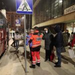 13.03.2022. Kielce. Dworzec PKP. Przyjazd z Ukrainy dzieci chorych onkologicznie / Wiktor Taszłow / Radio Kielce