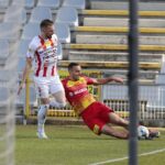 13,03.2022. Kielce. Mecz 23. kolejki Fortuna 1 Ligi - Korona Kielce - Apklan Resovia Rzeszów / Wiktor Taszłow / Radio Kielce