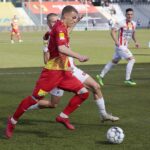 13,03.2022. Kielce. Mecz 23. kolejki Fortuna 1 Ligi - Korona Kielce - Apklan Resovia Rzeszów / Wiktor Taszłow / Radio Kielce