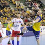 13.03.2022. Kielce. Mecz PGNiG Superligi - Łomża Vive Kielce - Azoty Puławy / Wiktor Taszłow / Radio Kielce