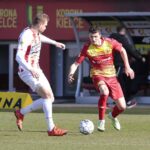 13,03.2022. Kielce. Mecz 23. kolejki Fortuna 1 Ligi - Korona Kielce - Apklan Resovia Rzeszów / Wiktor Taszłow / Radio Kielce