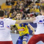 13.03.2022. Kielce. Mecz PGNiG Superligi - Łomża Vive Kielce - Azoty Puławy / Wiktor Taszłow / Radio Kielce