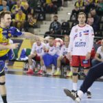 13.03.2022. Kielce. Mecz PGNiG Superligi - Łomża Vive Kielce - Azoty Puławy / Wiktor Taszłow / Radio Kielce