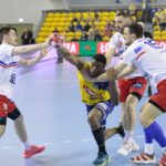 13.03.2022. Kielce. Mecz PGNiG Superligi - Łomża Vive Kielce - Azoty Puławy / Wiktor Taszłow / Radio Kielce