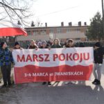 03.03.2022. Iwaniska. Marsz Pokoju / Gminne Centrum Biblioteki i Kultury w Iwaniskach