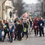 03.03.2022. Iwaniska. Marsz Pokoju / Gminne Centrum Biblioteki i Kultury w Iwaniskach