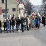 03.03.2022. Iwaniska. Marsz Pokoju / Gminne Centrum Biblioteki i Kultury w Iwaniskach