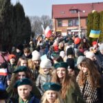 03.03.2022. Iwaniska. Marsz Pokoju / Gminne Centrum Biblioteki i Kultury w Iwaniskach