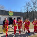 25.03.2022. Jedlnia-Letnisko. Sparing Radomiak Radom - Korona Kielce / Rafał Szymczyk / Radio Kielce