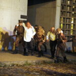 02.08.2019 Kielce. Inscenizacja upamiętniająca rozbicie więzienia UB przy ulicy Zamkowej / Jarosław Kubalski / Radio Kielce