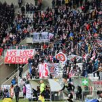 05.03.2022. Łódź. 22. kolejka Fortuna 1 Ligi: ŁKS Łódź - Korona Kielce / Krzysztof Bujnowicz / Radio Kielce