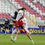 05.03.2022. Łódź. 22. kolejka Fortuna 1 Ligi: ŁKS Łódź - Korona Kielce / Krzysztof Bujnowicz / Radio Kielce