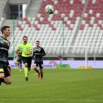 05.03.2022. Łódź. 22. kolejka Fortuna 1 Ligi: ŁKS Łódź - Korona Kielce / Krzysztof Bujnowicz / Radio Kielce