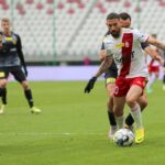 05.03.2022. Łódź. 22. kolejka Fortuna 1 Ligi: ŁKS Łódź - Korona Kielce / Krzysztof Bujnowicz / Radio Kielce