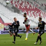 05.03.2022. Łódź. 22. kolejka Fortuna 1 Ligi: ŁKS Łódź - Korona Kielce / Krzysztof Bujnowicz / Radio Kielce