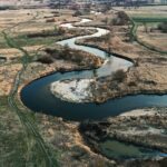 28.03.2020 Rzeka Nida pod Motkowicami / Jarosław Kubalski / Radio Kielce