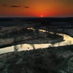 28.03.2020 Rzeka Nida pod Motkowicami / Jarosław Kubalski / Radio Kielce