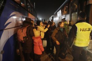 05.03.2022 Sędziszów. Uchodźcy wojenni z Ukrainy / Jarosław Kubalski / Radio Kielce