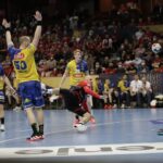 03.03.2022. EHL Liga Mistrzów. Mecz MKB-MVM Veszprem - Łomża Vive Kielce / Krzysztof Bujnowicz / Radio Kielce