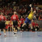 03.03.2022. EHL Liga Mistrzów. Mecz MKB-MVM Veszprem - Łomża Vive Kielce / Krzysztof Bujnowicz / Radio Kielce