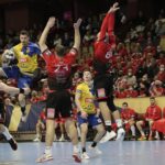 03.03.2022. EHL Liga Mistrzów. Mecz MKB-MVM Veszprem - Łomża Vive Kielce / Krzysztof Bujnowicz / Radio Kielce