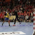 03.03.2022. EHL Liga Mistrzów. Mecz MKB-MVM Veszprem - Łomża Vive Kielce / Krzysztof Bujnowicz / Radio Kielce