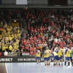 03.03.2022. EHL Liga Mistrzów. Mecz MKB-MVM Veszprem - Łomża Vive Kielce / Krzysztof Bujnowicz / Radio Kielce