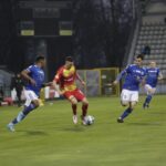 18.03.2022. Legnica. Mecz Miedź Legnica - Korona Kielce / Krzysztof Bujnowicz / Radio Kielce