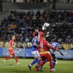 18.03.2022. Legnica. Mecz Miedź Legnica - Korona Kielce / Krzysztof Bujnowicz / Radio Kielce