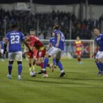 18.03.2022. Legnica. Mecz Miedź Legnica - Korona Kielce / Krzysztof Bujnowicz / Radio Kielce