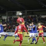 18.03.2022. Legnica. Mecz Miedź Legnica - Korona Kielce / Krzysztof Bujnowicz / Radio Kielce