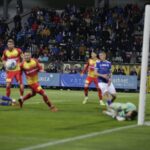 18.03.2022. Legnica. Mecz Miedź Legnica - Korona Kielce / Krzysztof Bujnowicz / Radio Kielce