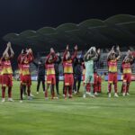 18.03.2022. Legnica. Mecz Miedź Legnica - Korona Kielce / Krzysztof Bujnowicz / Radio Kielce