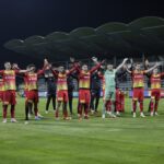 18.03.2022. Legnica. Mecz Miedź Legnica - Korona Kielce / Krzysztof Bujnowicz / Radio Kielce