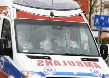 Koronawirus. Ambulans / Jarosław Kubalski / Radio Kielce