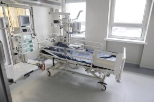 04.03.2022 Kielce. Wojewódzki Szpital Zespolony. Klinika Anestezjologii i Intensywnej Terapii po remoncie / Jarosław Kubalski / Radio Kielce