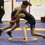 05.03.2022. Chęciny. I Puchar Polski Kadetów w zapasach / Jarosław Kubalski / Radio Kielce