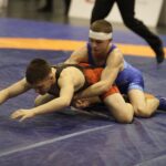 05.03.2022. Chęciny. I Puchar Polski Kadetów w zapasach / Jarosław Kubalski / Radio Kielce