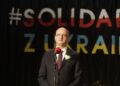 05.03.2022. Opatów. Koncert „Solidarni z Ukrainą”. Na zdjęciu: Piotr Wawrzyk - wiceminister spraw zagranicznych / Jarosław Kubalski / Radio Kielce