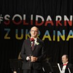 05.03.2022. Opatów. Koncert „Solidarni z Ukrainą”. Na zdjęciu: Piotr Wawrzyk - wiceminister spraw zagranicznych / Jarosław Kubalski / Radio Kielce