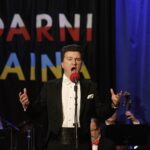 05.03.2022. Opatów. Koncert „Solidarni z Ukrainą”. Na zdjęciu: Łukasz Gaj / Jarosław Kubalski / Radio Kielce