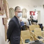 08.03.2022 Kielce. Muzeum Historii Kielc. Konferencja prasowa. Na zdjęciu dyrektor Grzegorz Maciągowski / Jarosław Kubalski / Radio Kielce