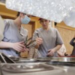 08.03.2022 Kielce. Wojewódzki Szpital Zespolony. Konferencja na temat zmiany wyżywienia pacjentów. Wyżywienie. Catering / Jarosław Kubalski / Radio Kielce