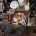 08.03.2022 Kielce. Wojewódzki Szpital Zespolony. Konferencja na temat zmiany wyżywienia pacjentów. Wyżywienie. Catering / Jarosław Kubalski / Radio Kielce