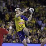 09.03.2022 Kielce. Mecz Ligi Mistrzów: Łomża Vive Kielce - Dynamo Bukareszt. Alex Dujszebajew / Jarosław Kubalski / Radio Kielce