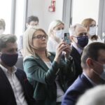 10.03.2022 Czerwona Góra. Wojewódzki Szpital Specjalistyczny. Otwarcie nowego pawilonu / Jarosław Kubalski / Radio Kielce